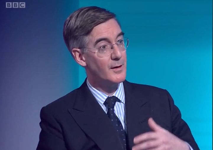 Jacob Rees-Mogg on BBC Newsnight on Tuesday, speaking about another general election