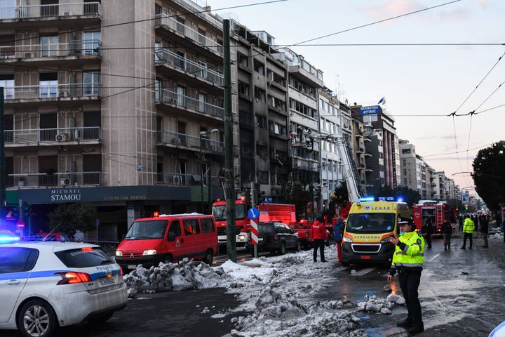 Εκρηξη στη Συγγρού