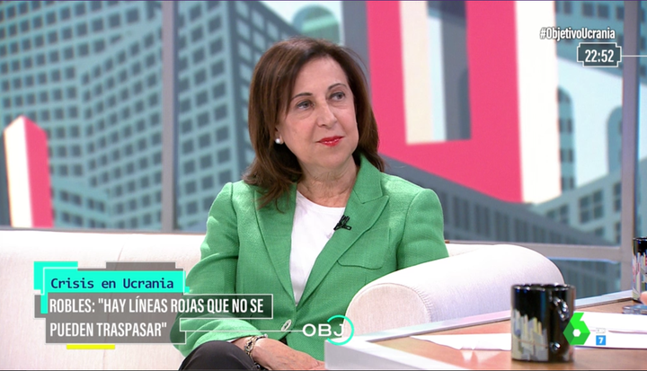 Margarita Robles en 'El Objetivo'.