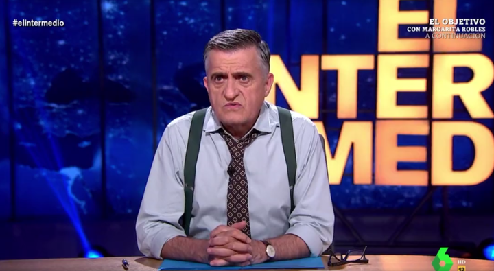 El Gran Wyoming en 'El Intermedio'.