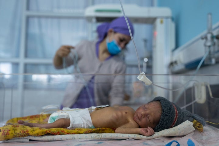 The U.N. says 8.7 million Afghans are on the brink of starvation.