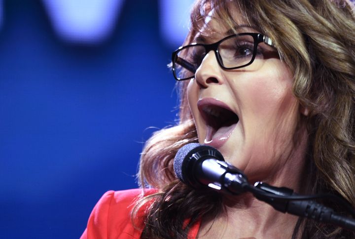 Sarah Palin has eaten at the same Italian restaurant twice, prompting controversy each time.