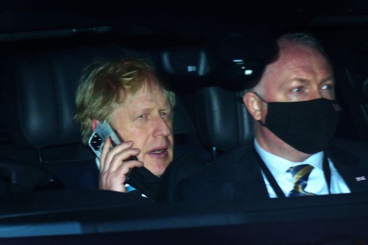 Boris Johnson is waiting for Sue Gray's verdict on alleged Downing Street parties