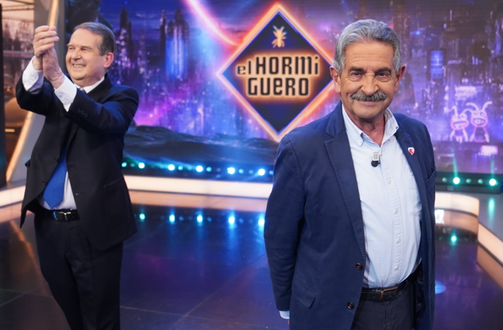 Abel Caballero y Miguel Ángel Revilla, en 'El Hormiguero'