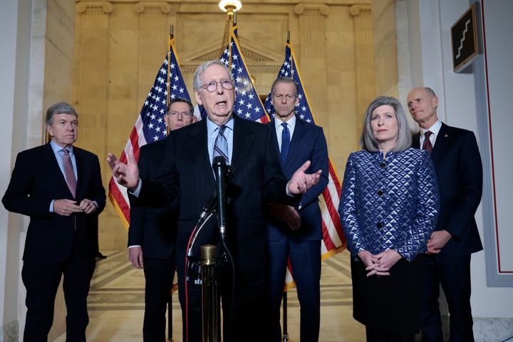 Senate Minority Leader Mitch McConnell (R-Ky.) this month acknowledged that his conference won't have a policy agenda until after this year's midterm elections.