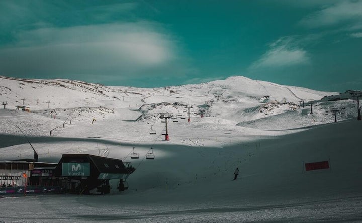 Pista de esquí de Sierra Nevada.