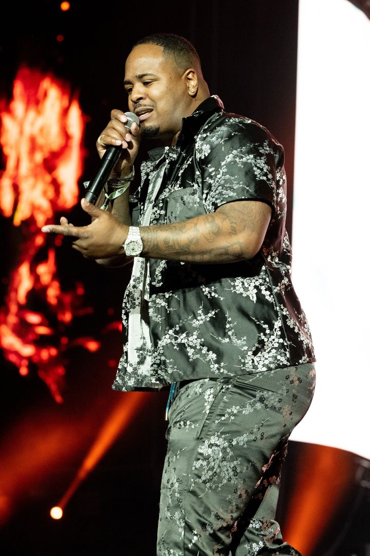 Rapper Drakeo the Ruler performs onstage during Rolling Loud on Dec. 12, 2021 in San Bernardino, California. 