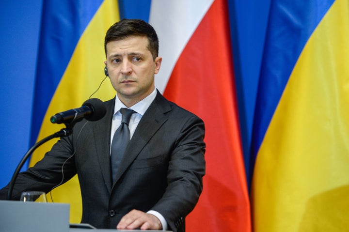 Volodimir Zelenski, presidente de Ucrania.