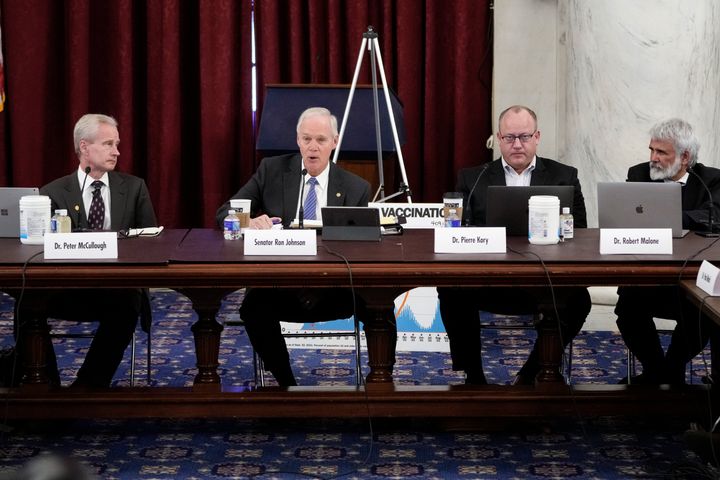 Johnson hosting a panel discussion titled "COVID-19: A Second Opinion" on Capitol Hill this week. The discussion featured scientists and doctors who have been criticized for expressing skepticism about coronavirus vaccines and for promoting unproven medications to treat the disease. 