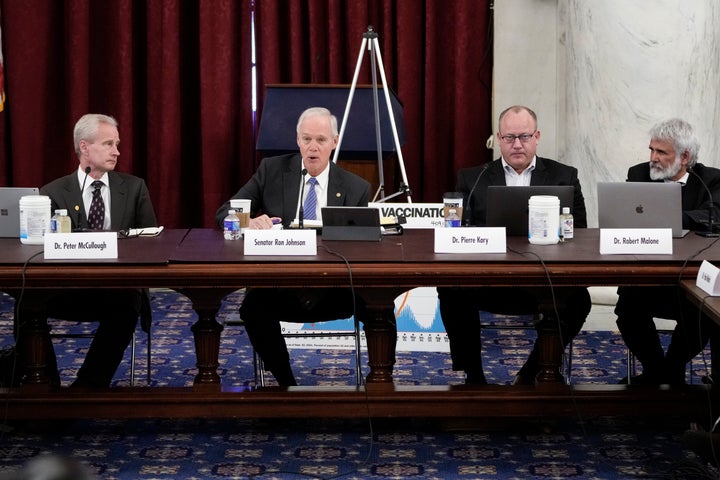 Johnson hosting a panel discussion titled "COVID-19: A Second Opinion" on Capitol Hill this week. The discussion featured scientists and doctors who have been criticized for expressing skepticism about coronavirus vaccines and for promoting unproven medications to treat the disease.