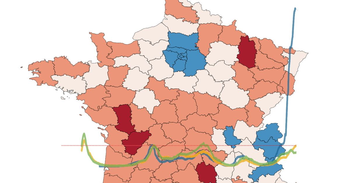 En attendant le pic, les chiffres et cartes du Covid en France au 29 janvier