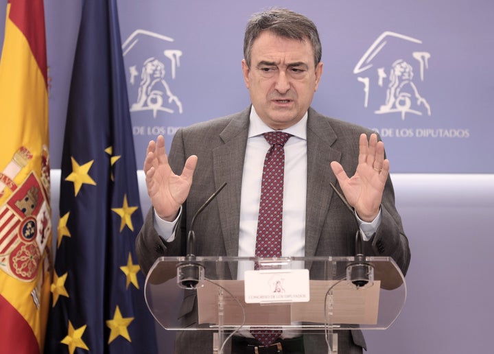 El portavoz del PNV en la Cámara Baja, Aitor Esteban