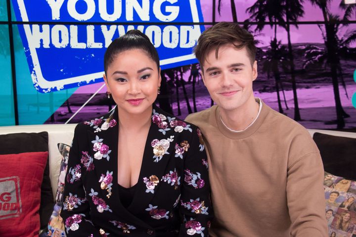 Lana Condor and Anthony De La Torre, shown here in 2020, have been together since meeting at a party in 2015.