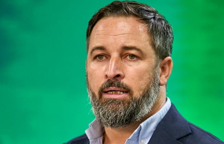 Santiago Abascal, líder del partido de ultraderecha Vox.