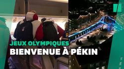 Les premiers athlètes français ont atterri à Pékin pour les
