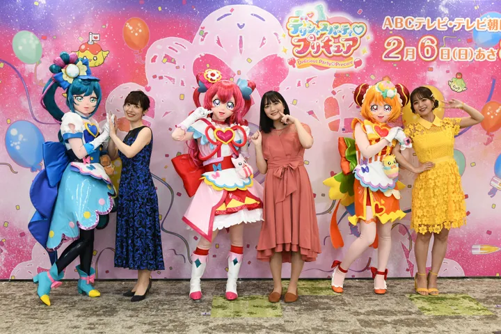 主役の声はプリキュアシリーズと同級生の高校生 デリシャスパーティ プリキュア 会見詳報 ハフポスト News