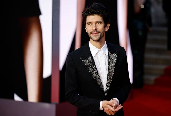 Ben Whishaw at the premiere of No Time To Die