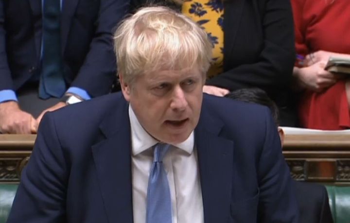Boris Johnson told MPs he was sorry for the lockdown b
