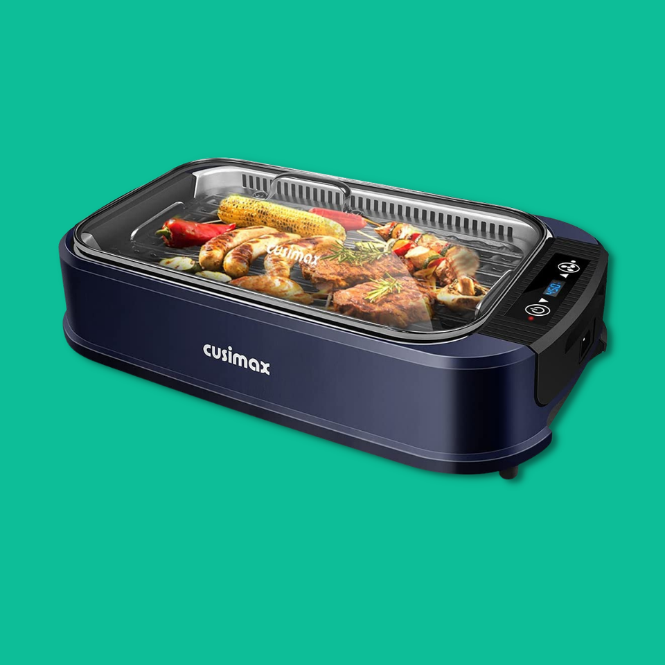 Indoor Smokeless Grills You Can Use To BBQ When It's Cold Outside - HuffPost 4 61f84fa42700001d0f45711c