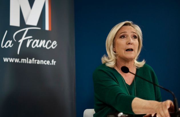 Marine Le Pen bat le rappel des troupes après les défections pour Zemmour (photo d'illustration...