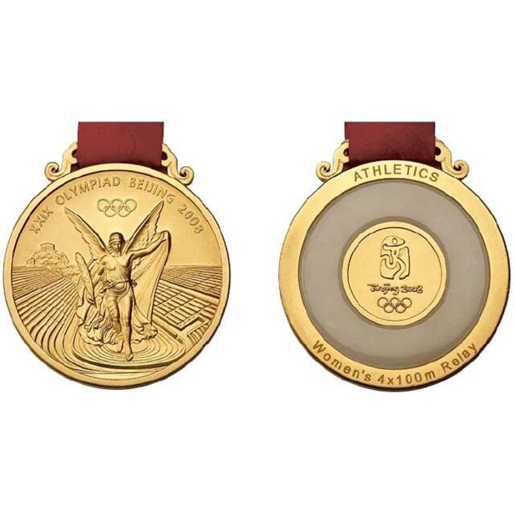 2008年北京オリンピックメダル5つ-