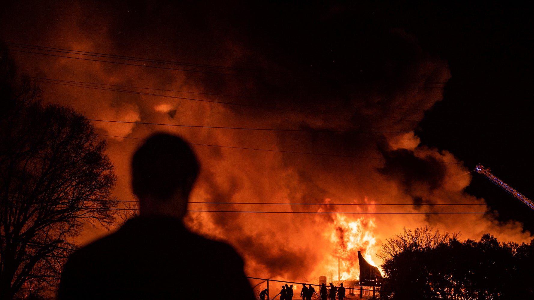 Fire At Fertilizer Plant Prompts Winston-Salem Officials To Order Evacuations - Vimarsana News