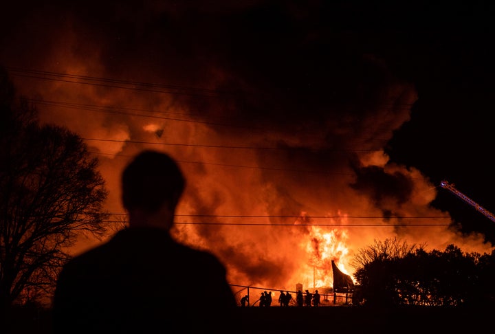 The cause of the fire at the Weaver Fertilizer Plant is unknown.