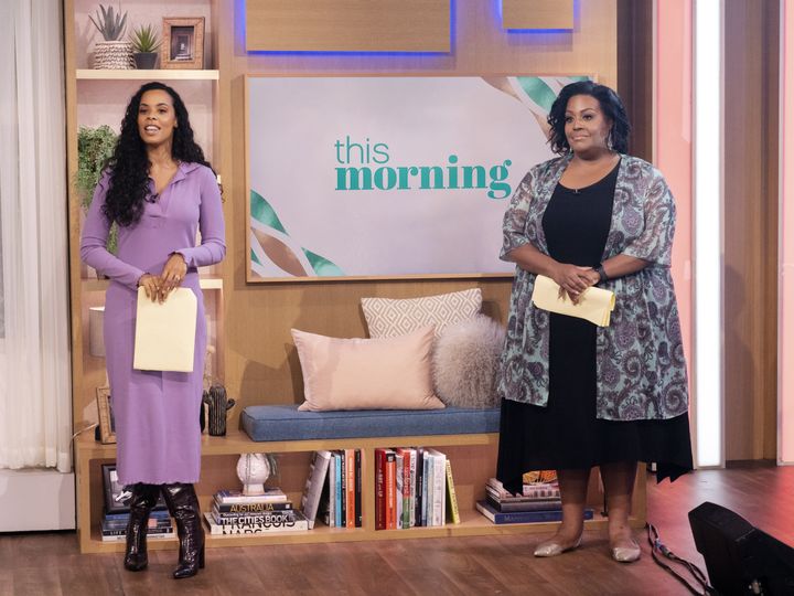 Rochelle Humes and Alison Hammond presenting together last year