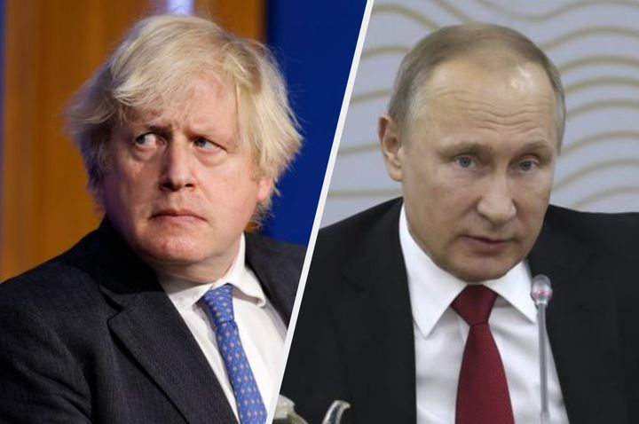 Johnson and Putin