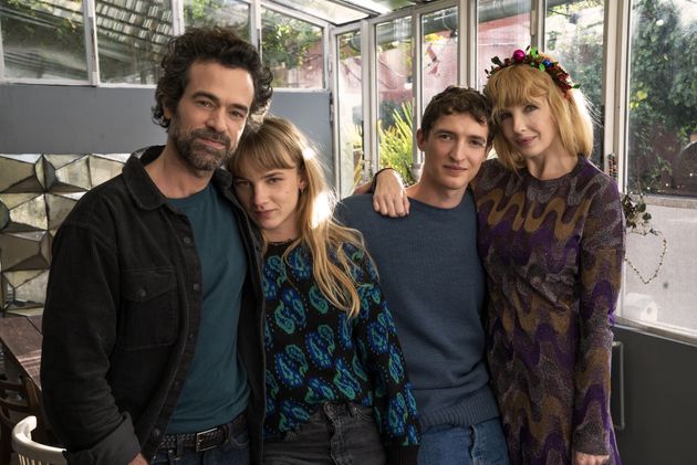 Romain Duris, Megan Northam, Aliocha Schneider et Kelly Reilly au casting de 