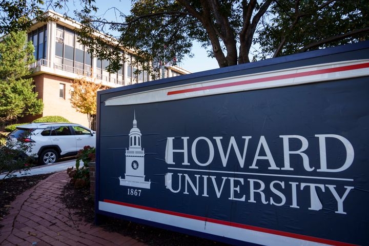 Howard University in Washington, D.C., is pictured. The historically Black university, founded in 1867, was the target of bomb threats this week. 