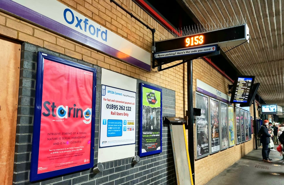 The new BTP messaging shown on posters and display boards.