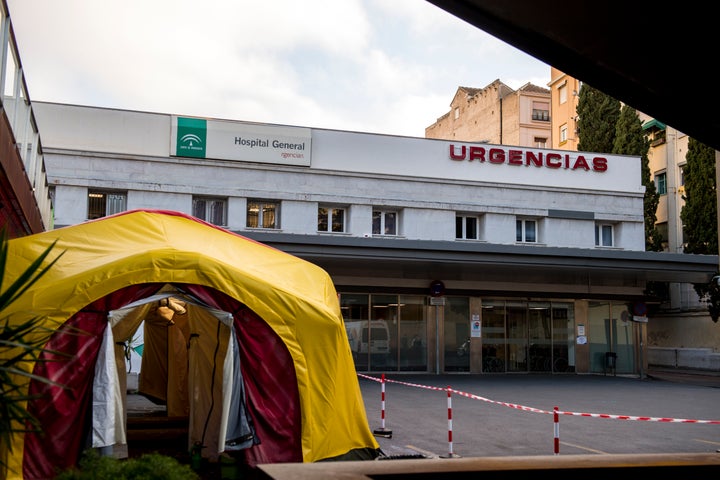 Urgencias del Hospital de Las Nieves de Granada.