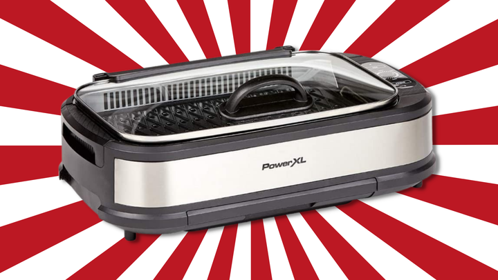 The <a href="https://www.amazon.com/PowerXL-Smokeless-Extractor-Technology-Char-grilled/dp/B088MNS17Q?tag=kristenadaway-20&ascsubtag=61f85093e4b094ce54ae86b1,-1,-1,d,0,0,hp-fil-am=0" target="_blank" role="link" data-amazon-link="true" rel="sponsored" class=" js-entry-link cet-external-link" data-vars-item-name="PowerXL smokeless grill" data-vars-item-type="text" data-vars-unit-name="61f85093e4b094ce54ae86b1" data-vars-unit-type="buzz_body" data-vars-target-content-id="https://www.amazon.com/PowerXL-Smokeless-Extractor-Technology-Char-grilled/dp/B088MNS17Q?tag=kristenadaway-20&ascsubtag=61f85093e4b094ce54ae86b1,-1,-1,d,0,0,hp-fil-am=0" data-vars-target-content-type="url" data-vars-type="web_external_link" data-vars-subunit-name="article_body" data-vars-subunit-type="component" data-vars-position-in-subunit="0">PowerXL smokeless grill</a>.