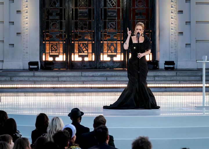 Adele performs in Los Angeles for the CBS prime-time special "Adele One Night Only," which aired on Nov. 14.
