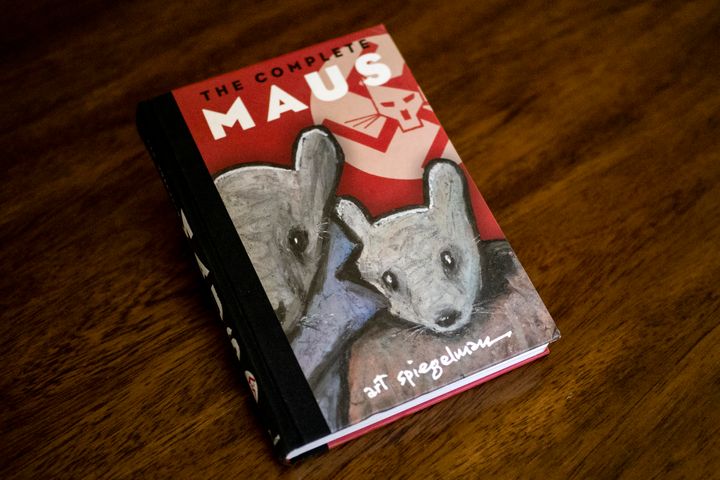 The graphic novel "Maus" by Art Spiegelman.