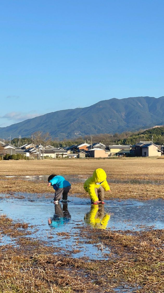 発想豊かな男の子2人