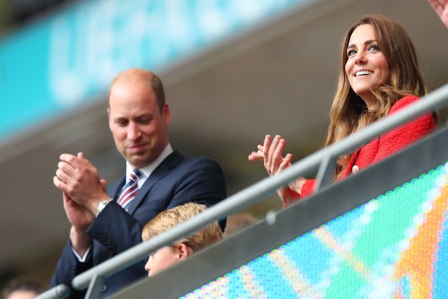 Kate Middleton et le prince William lors d