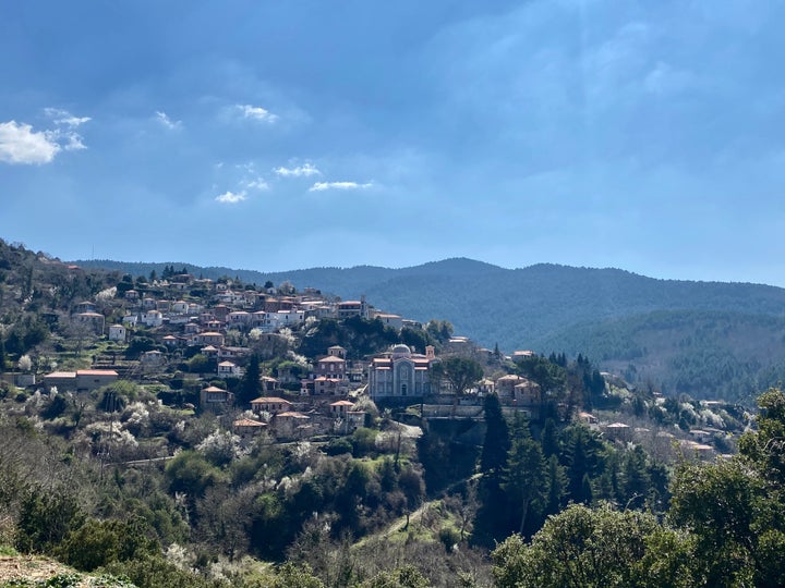 Η Βαμβακού Λακωνίας από ψηλά