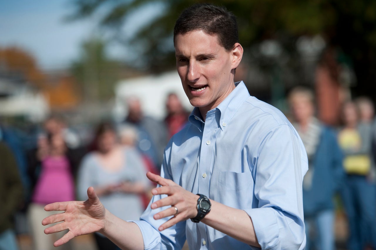 As a Senate candidate in 2012, Josh Mandel campaigned in Ohio with then-presidential candidate Mitt Romney.
