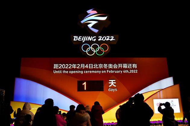 北京オリンピック開幕を待つ人々（2022年2月2日）