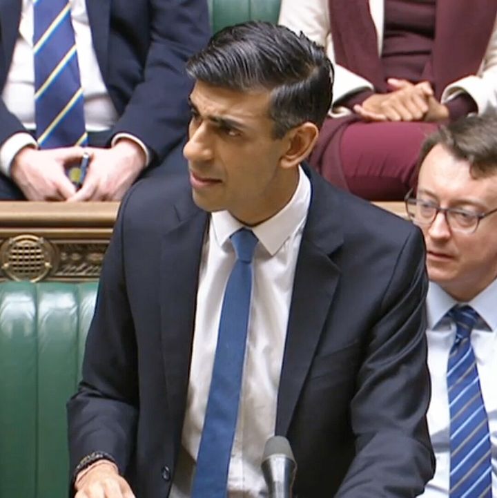 Chancellor Rishi Sunak outlined the government support for consumers after the energy price cap increased