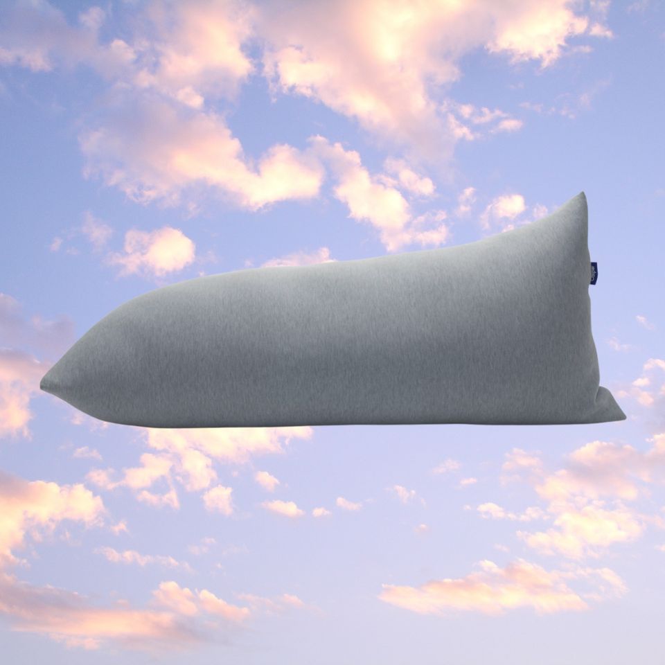 An ergonomic body pillow