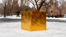 An $11.7 Million Gold Cube In Central Park Is Getting Roasted On Twitter