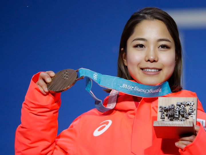 平昌オリンピックで銅メダルを獲得した高梨沙羅選手