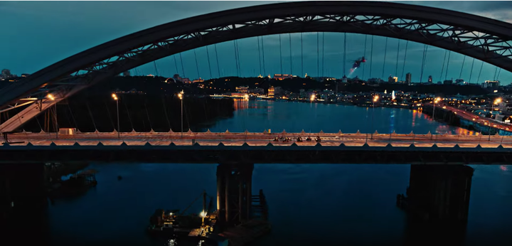 Puente Podolsko-Voskresensky en el videoclip de 'Saoko' de Rosalía.
