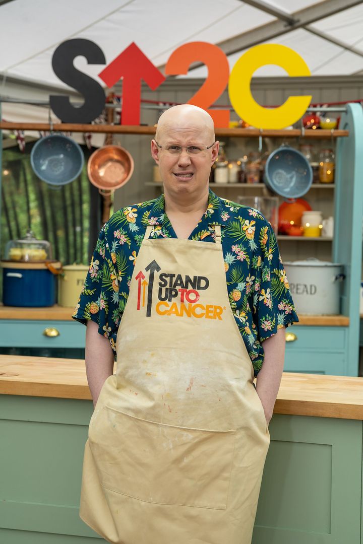 Matt Lucas had to get his apron on when a star was forced to pull out