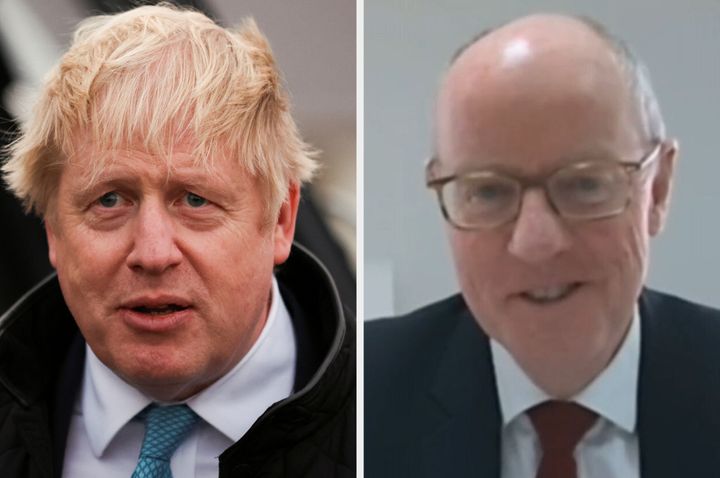 .Boris Johnson and Nick Gibb.