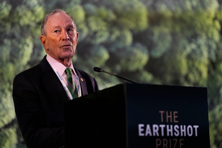 Former New York Mayor Michael Bloomberg, pictured, has two adult daughters, Emma and Georgina.