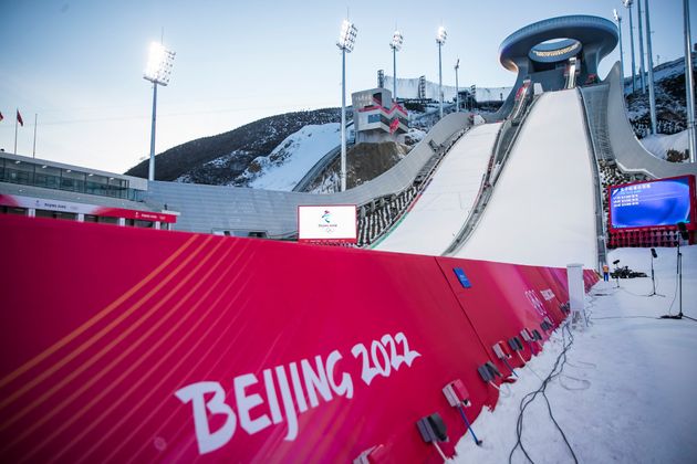 北京オリンピックのジャンプ台
